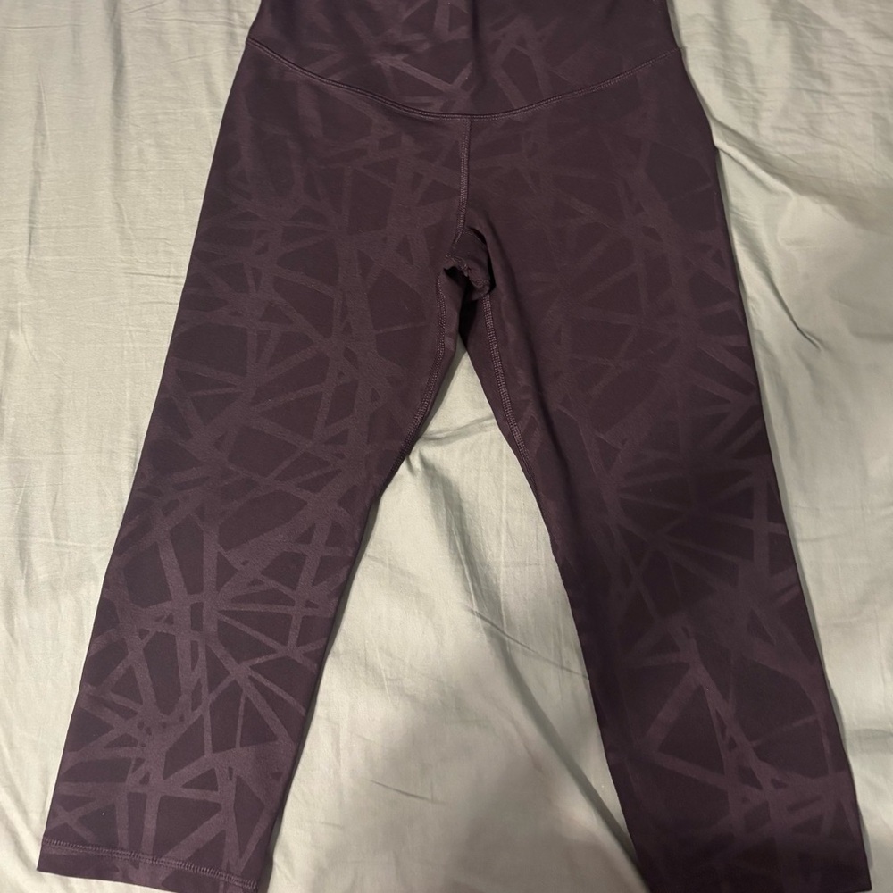 Old Navy Geometric Pattern Leggings - black